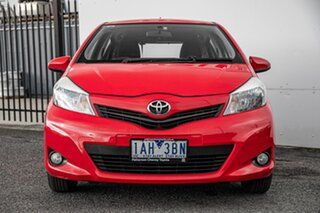 2013 Toyota Yaris NCP131R YRX Red 4 Speed Automatic Hatchback.