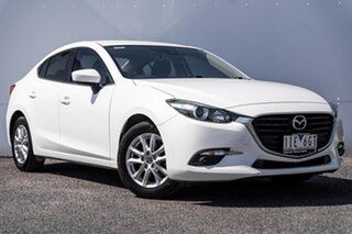 2016 Mazda 3 BN5278 Maxx SKYACTIV-Drive White 6 Speed Sports Automatic Sedan.