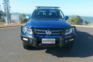 2017 Volkswagen Amarok 2H MY18 TDI550 4MOTION Perm Ultimate Blue 8 Speed Automatic Utility.