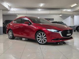 2019 Mazda 3 BP2SL6 G25 SKYACTIV-MT Astina Red 6 Speed Manual Sedan.