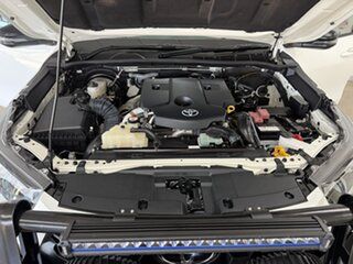 2025 Toyota Hilux GUN126R SR Double Cab White 6 Speed Sports Automatic Cab Chassis