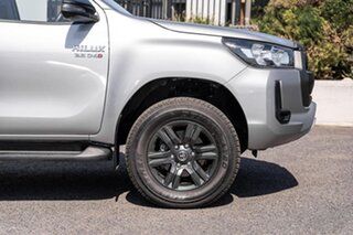 2023 Toyota Hilux GUN126R SR Double Cab Silver 6 Speed Sports Automatic Utility