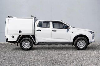 2022 Isuzu D-MAX RG MY22 SX Crew Cab 4x2 High Ride White 6 Speed Sports Automatic Cab Chassis