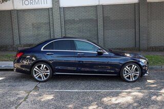 2019 Mercedes-Benz C-Class W205 809MY C300 9G-Tronic Blue 9 Speed Sports Automatic Sedan.