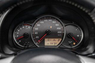 2013 Toyota Yaris NCP131R YRX Red 4 Speed Automatic Hatchback