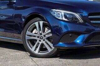 2019 Mercedes-Benz C-Class W205 809MY C300 9G-Tronic Blue 9 Speed Sports Automatic Sedan