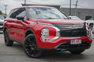 2026 Mitsubishi Outlander ZM MY26 Black Edition 2WD Red Diamond 8 Speed Constant Variable Wagon.