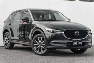 2021 Mazda CX-5 KF4WLA GT SKYACTIV-Drive i-ACTIV AWD Black 6 Speed Sports Automatic Wagon.
