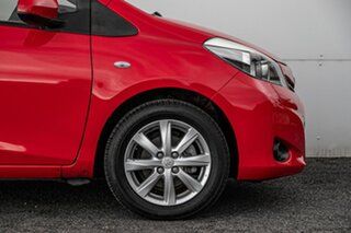2013 Toyota Yaris NCP131R YRX Red 4 Speed Automatic Hatchback