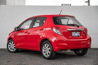2013 Toyota Yaris NCP131R YRX Red 4 Speed Automatic Hatchback