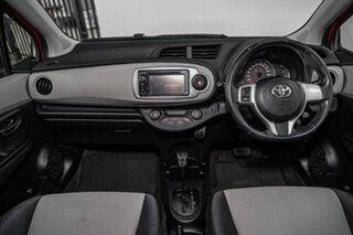 2013 Toyota Yaris NCP131R YRX Red 4 Speed Automatic Hatchback