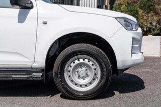 2022 Isuzu D-MAX RG MY22 SX Crew Cab 4x2 High Ride White 6 Speed Sports Automatic Cab Chassis