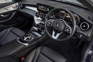 2019 Mercedes-Benz C-Class W205 809MY C300 9G-Tronic Blue 9 Speed Sports Automatic Sedan