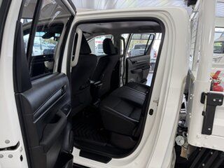 2025 Toyota Hilux GUN126R SR Double Cab White 6 Speed Sports Automatic Cab Chassis