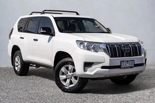 2022 Toyota Landcruiser Prado GDJ150R GX White 6 Speed Sports Automatic Wagon.