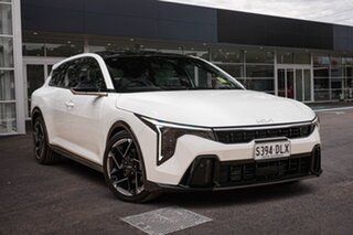 2025 Kia K4 CL4m MY26 GT-Line Clear White 8 Speed Sports Automatic Hatchback.