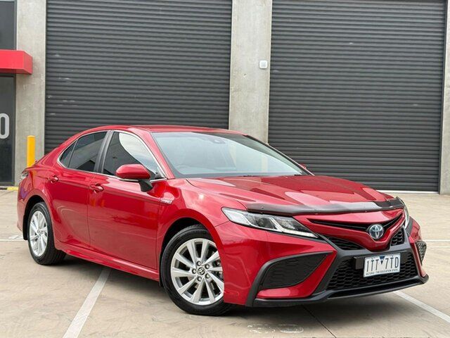 Used Toyota Camry Axvh70R Ascent Thomastown, 2021 Toyota Camry Axvh70R Ascent Red 6 Speed Constant Variable Sedan Hybrid