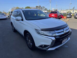 2016 Mitsubishi Outlander ZK MY16 LS 4WD White 6 Speed Constant Variable Wagon
