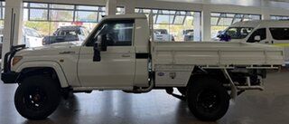 2010 Toyota Landcruiser VDJ79R MY10 GXL White 5 Speed Manual Cab Chassis