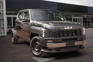 2025 Kia Tasman TK MY26 S Double Cab 4x4 Interstellar Grey 8 Speed Sports Automatic Cab Chassis.