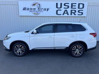 2016 Mitsubishi Outlander ZK MY16 LS 4WD White 6 Speed Constant Variable Wagon