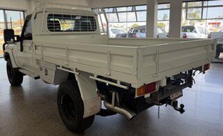 2010 Toyota Landcruiser VDJ79R MY10 GXL White 5 Speed Manual Cab Chassis