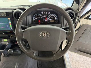 2010 Toyota Landcruiser VDJ79R MY10 GXL White 5 Speed Manual Cab Chassis