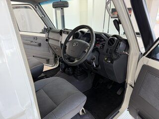 2010 Toyota Landcruiser VDJ79R MY10 GXL White 5 Speed Manual Cab Chassis