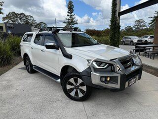 2020 Isuzu D-MAX RG MY21 LS-U Crew Cab White 6 Speed Sports Automatic Utility.