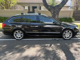 2011 Skoda Superb 3T MY11 Elegance DSG 191FSI Black 6 Speed Sports Automatic Dual Clutch Wagon