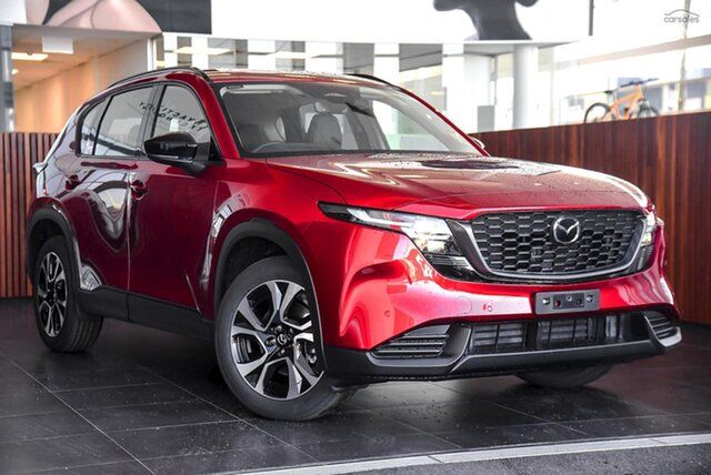 Demo Mazda CX-5 KM0HA0 G25 SKYACTIV-Drive i-ACTIV AWD Touring Osborne Park, 2026 Mazda CX-5 KM0HA0 G25 SKYACTIV-Drive i-ACTIV AWD Touring Soul Red Crystal 6 Speed
