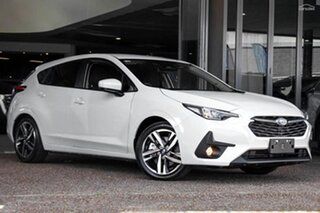 2024 Subaru Impreza G6 MY24 2.0L Lineartronic AWD Crystal White 8 Speed Constant Variable Hatchback.