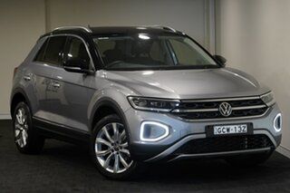 2022 Volkswagen T-ROC D11 MY23 110TSI Silver Sequential Auto Wagon.