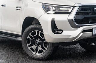 2021 Toyota Hilux GUN126R SR5 Double Cab White 6 Speed Sports Automatic Cab Chassis