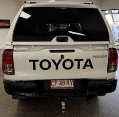 2023 Toyota Hilux GUN126R SR Double Cab White 6 Speed Sports Automatic Cab Chassis