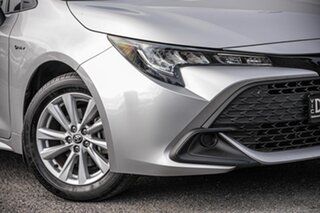 2025 Toyota Corolla ZWE219R Ascent Sport E-CVT Hybrid Silver 1 Speed Constant Variable Hatchback.