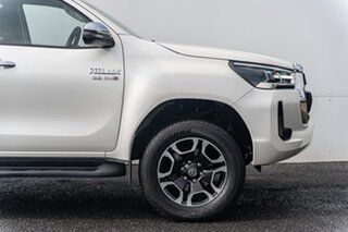 2021 Toyota Hilux GUN126R SR5 Double Cab White 6 Speed Sports Automatic Cab Chassis