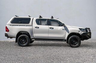 2020 Toyota Hilux GUN126R SR Double Cab White 6 Speed Manual Utility.