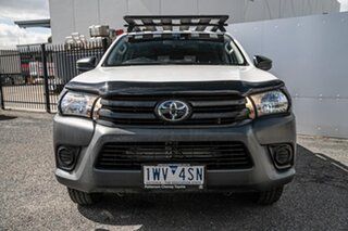 2022 Toyota Hilux TGN121R Workmate Double Cab 4x2 White 5 Speed Manual Utility