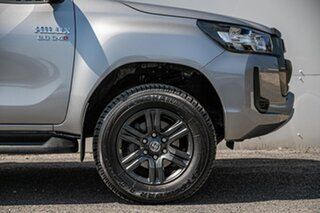 2023 Toyota Hilux GUN126R SR Double Cab Silver 6 Speed Sports Automatic Utility