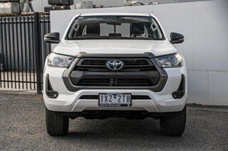 2023 Toyota Hilux GUN126R SR Double Cab White 6 Speed Sports Automatic Utility