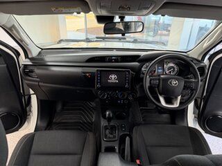 2023 Toyota Hilux GUN126R SR Double Cab White 6 Speed Sports Automatic Cab Chassis