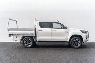 2021 Toyota Hilux GUN126R SR5 Double Cab White 6 Speed Sports Automatic Cab Chassis