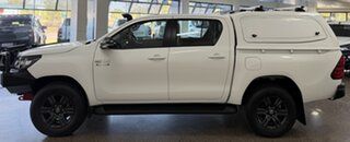 2023 Toyota Hilux GUN126R SR Double Cab White 6 Speed Sports Automatic Cab Chassis