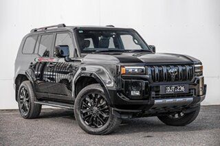 2024 Toyota Landcruiser Prado GDJ251R Kakadu Black 8 Speed Sports Automatic Wagon.