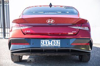2024 Hyundai i30 CN7.V2 MY25 Elite D-CT Hybrid Red 6 Speed Sports Automatic Dual Clutch Sedan Hybrid