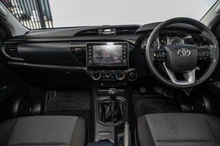 2022 Toyota Hilux TGN121R Workmate Double Cab 4x2 White 5 Speed Manual Utility
