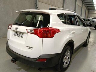 2015 Toyota RAV4 ASA44R MY14 GX AWD White 6 Speed Sports Automatic Wagon.