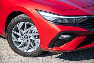 2024 Hyundai i30 CN7.V2 MY25 Elite D-CT Hybrid Red 6 Speed Sports Automatic Dual Clutch Sedan Hybrid.