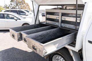 2022 Isuzu D-MAX RG MY22 SX Crew Cab 4x2 High Ride White 6 Speed Sports Automatic Cab Chassis